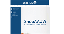 Desktop Screenshot of aauw.source4.com