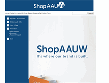 Tablet Screenshot of aauw.source4.com